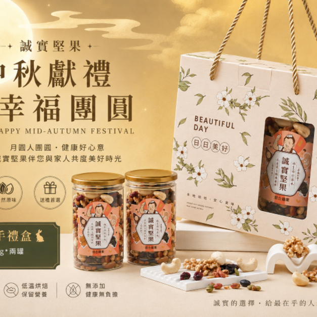 好吃禮盒雙罐組(綜合纖果*2罐)