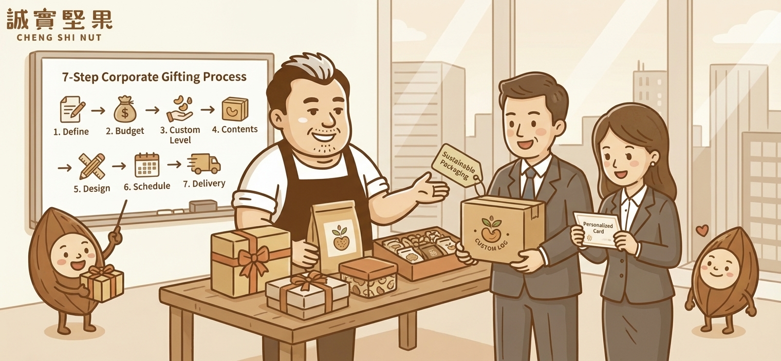 客製化企業送禮推薦懶人包：客製化禮盒三層做法＋預算分級＋多地址配送 SOP 通通有！