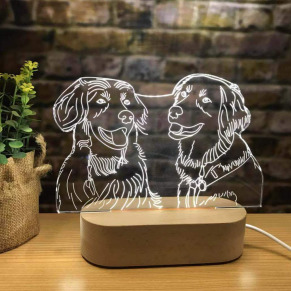 寵物客製化夜燈