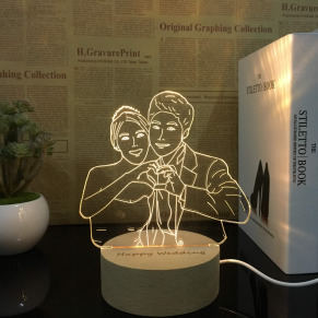 人像客製化夜燈