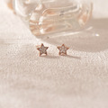 Star 14K鑽石耳環_1