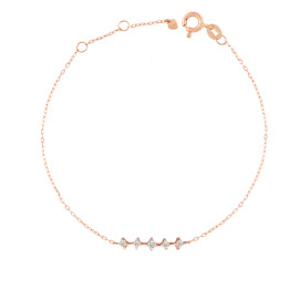 Melanie.14K鑽石手鍊