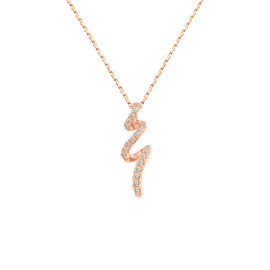 Paula 14K鑽石項鍊