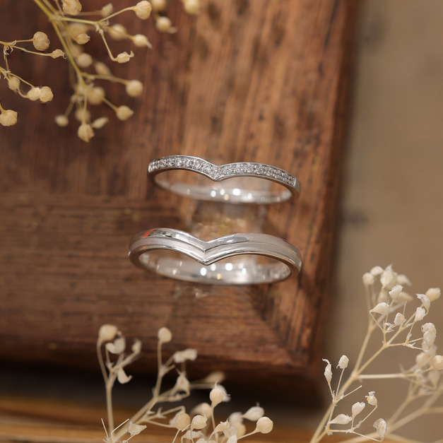 微笑 結婚對戒