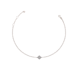 Charlotte 14K鑽石手鍊