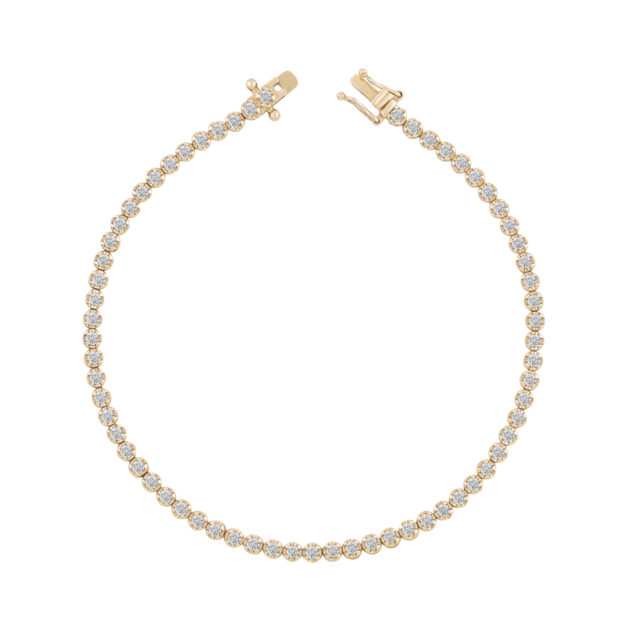 Zoe  鑽石手鏈(2.5mm)