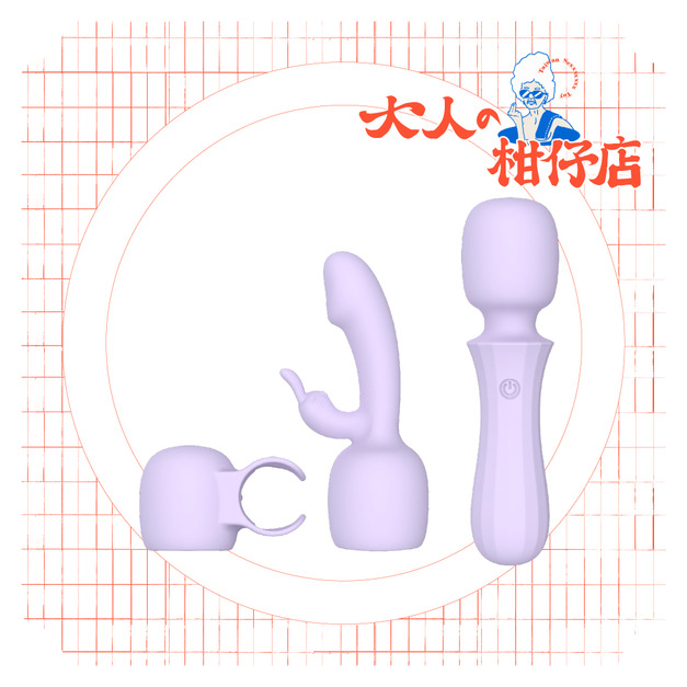 WINYI｜小鹿寶寶｜三種換頭按摩棒