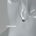 Qulie.Qulie｜純銀簡約珍珠蛇骨鍊_3