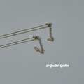 Qulie.Qulie｜N [033] 鋯石方塊小眾項鍊_2