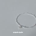 Qulie.Qulie｜H [009] 925銀 法式繩結珍珠手鍊_1