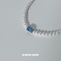 Qulie.Qulie｜H [011] 925銀 珍珠寶石設計手鍊_2