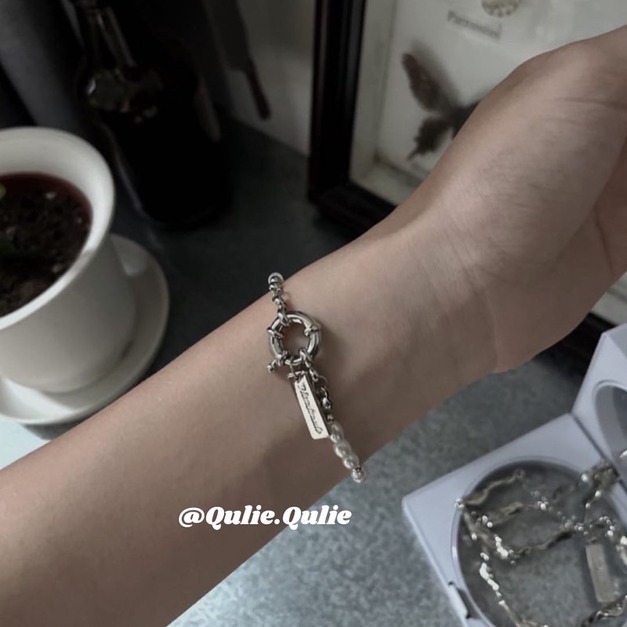Qulie.Qulie ｜H [001] 法式珍珠舵型串珠手鍊