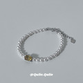 Qulie.Qulie｜H [011] 925銀 珍珠寶石設計手鍊_5
