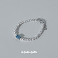 Qulie.Qulie｜H [011] 925銀 珍珠寶石設計手鍊_3