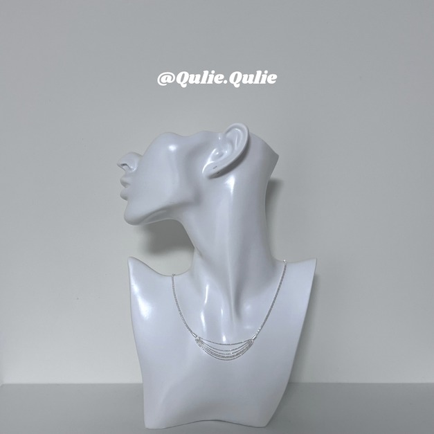 Qulie.Qulie｜N [049] 細閃晚宴項鍊