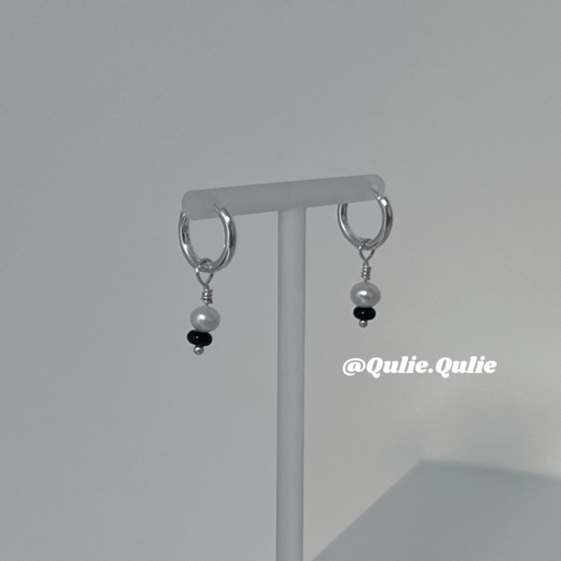 Qulie.Qulie｜E [015] 新中式珍珠耳扣