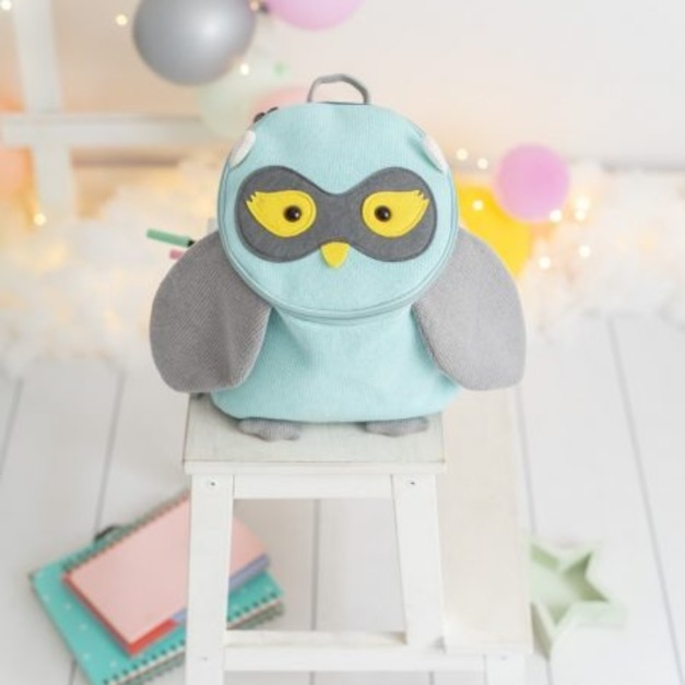 Crochetts 貓頭鷹背包