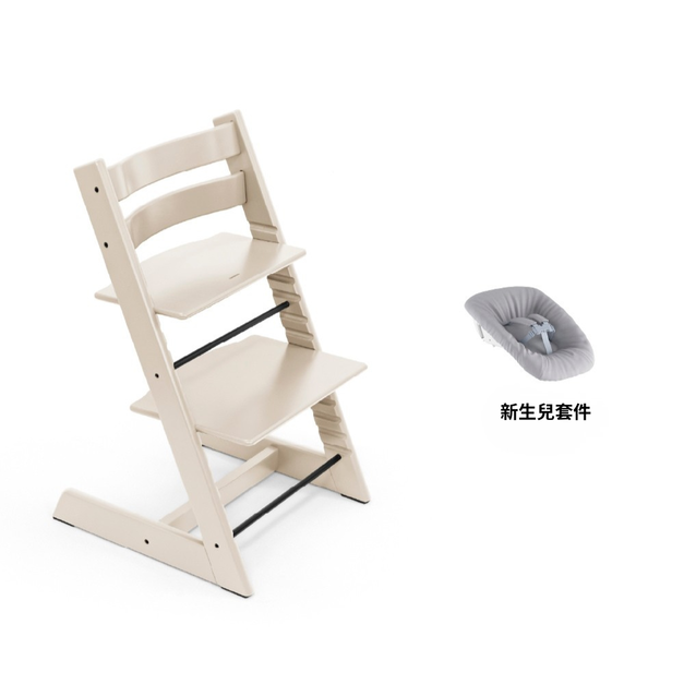 Stokke Tripp Trapp 成長椅－新生兒組合（櫸木）