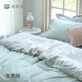 植萃棉系列-床包（青果綠）單人