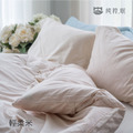 輕奢棉系列-床包（輕柔米）雙人加大