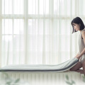 跟著丹丹出去玩專屬｜輕鬆睏-雙面功能涼感乳膠隨身墊（雙人加大）附防水無印隨身背袋