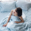 輕奢棉系列-床包、被套、枕套四件組（冥想藍）雙人_1