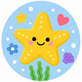 海星徽章家族短袖T恤全家福親子裝(2色)【FM027】_3