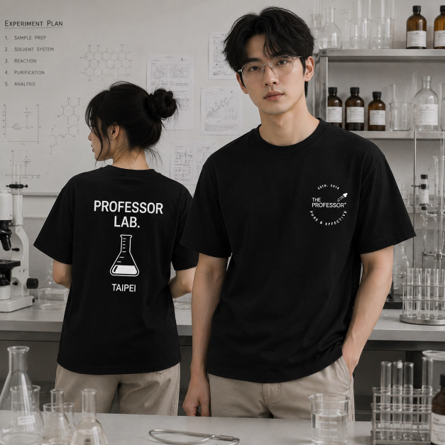THE PROFESSOR+聯名｜教授實驗室短袖T恤(2色)【BC001】