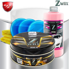 Z蠟+清潔臘 超值優惠組合(福士香包隨機X1+進口上蠟藍綿X3+紅綿X1+進口下蠟布X2)