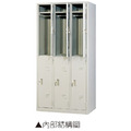 六人衣櫥/內務櫃/員工置物櫃(3*6)_1