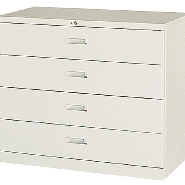 四層式小抽屜式鋼製公文櫃 X439-04