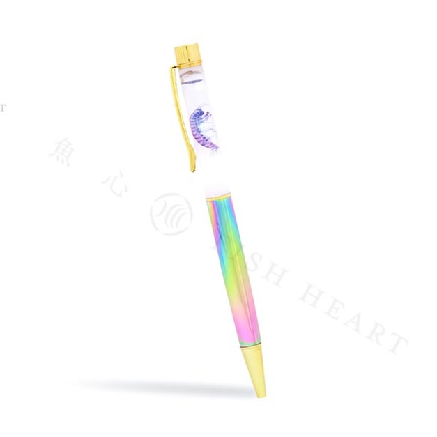 透明生物標本筆 - 深海鉤蝦 Gammaridea spp.