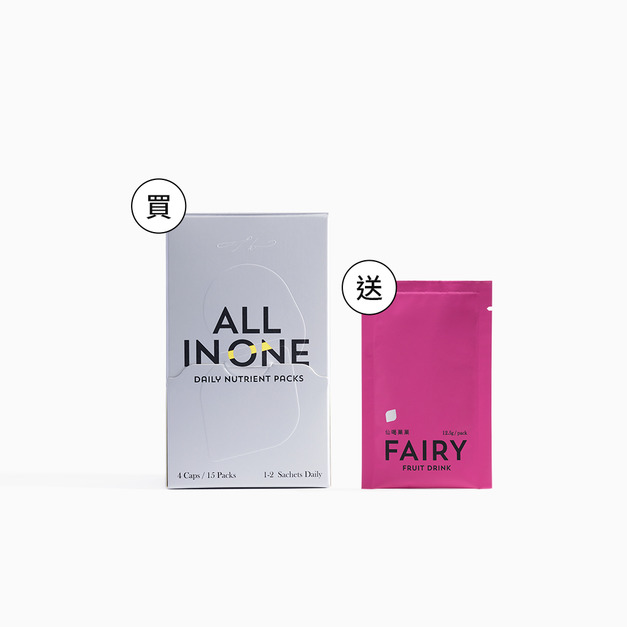 【買1送1】TIBI ALL IN ONE能量膠囊送仙喝菓菓體驗