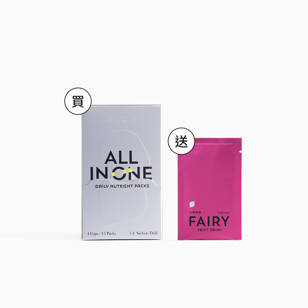 【買1送1】TIBI ALL IN ONE能量膠囊送仙喝菓菓體驗