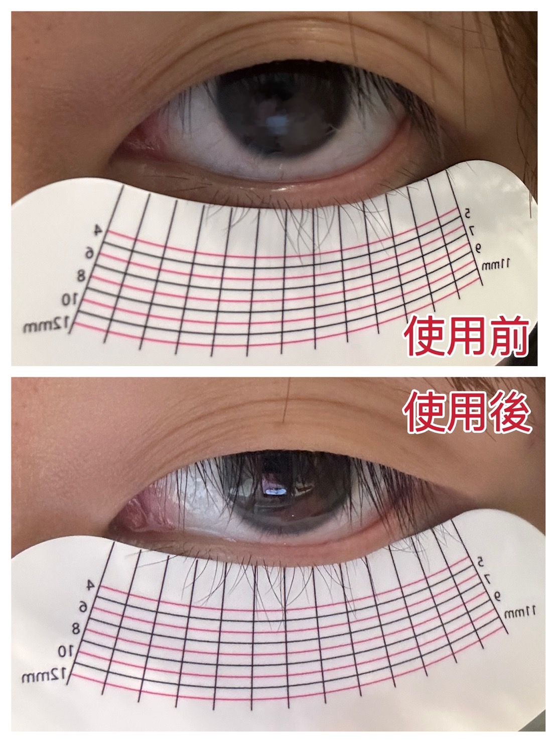 睫毛實測照