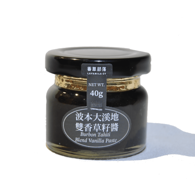 波本大溪地雙香草籽醬 40公克