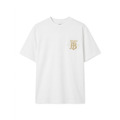 BURBERRY TB LOGO短袖 (白)