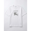 BURBERRY 經典馬標 LOGO短袖 (白)