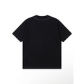 LOUIS VUITTON 胸前燙鑽LOGO短袖 (黑)_1