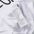 LOEWE 撞色刺繡logo (白)_4