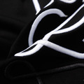 LOEWE 撞色刺繡logo (黑)_6