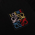 LOEWE 彩色刺繡LOGO (黑)_2