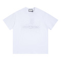 GUCCI 燙鑽雙G (白)