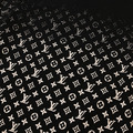 LOUIS VUITTON 老花圖案星空漸層元素 (黑)_4