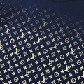 LOUIS VUITTON 老花圖案星空漸層元素 (藍)_4