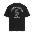 RALPH LAUREN 背面馬球LOGO (黑)