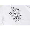 CHROME HEARTS 背面填充十字架 (白)_3