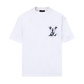 LOUIS VUITTON 牛仔洗水貼布刺繡 (白)_1