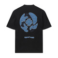CHROME HEARTS 牛仔洗水貼布刺繡 (黑)_1