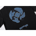CHROME HEARTS 牛仔洗水貼布刺繡 (黑)_3